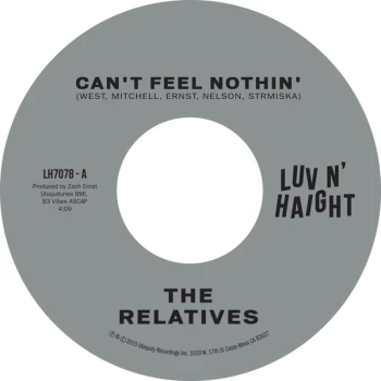 Image of The Relatives - Can't Feel Nothin' / No Man Is an Island Vinyl