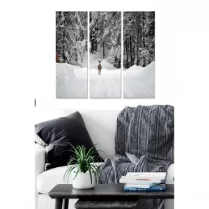 Image of MDF1605673 Multicolor Decorative MDF Painting (3 Pieces)