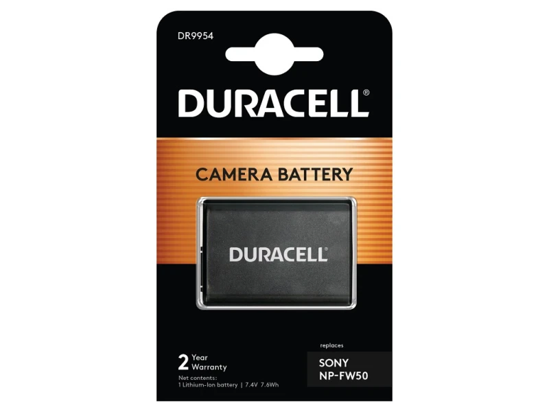 Image of Duracell Sony NP-FW50 Battery