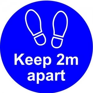 Image of Distance mrkr-Blue SAV LAM (200mm dia.)