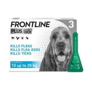 Image of Frontline Plus Flea & Tick Treatment Medium Dog 10-20kg