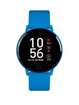 Image of Reflex Active Series 9 Smartwatch With Colour Touch Screen and Up To 7 Day Battery Life, Blue, Men