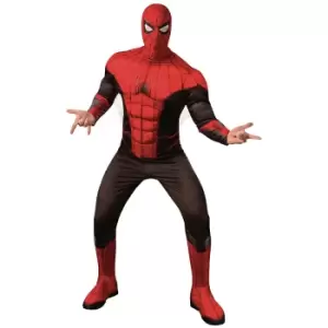 Image of Official Rubies Marvel Spider-Man 3 No Way Home Adult Deluxe Costume - Standard Size