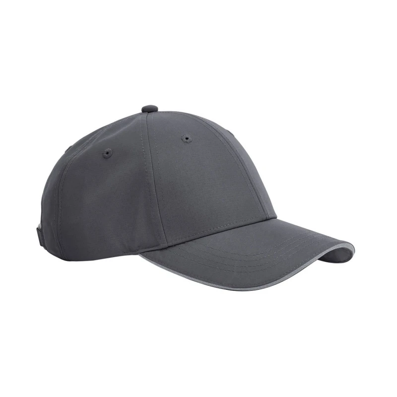 Image of Beechfield Beechfield Men Team Sports-Tech Cap in Grey Grey One Size Male 5063527163585