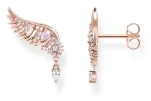 Image of Thomas Sabo H2247-323-9 Rising Phoenix Stud Earrings Rose Jewellery