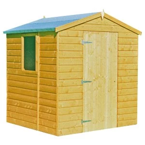 Image of Shire 5ft x 7ft Wooden Apex Garden Shed