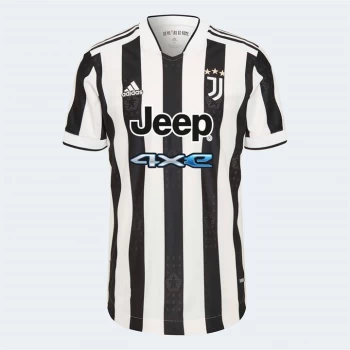 Image of adidas Juventus Authentic Home Shirt 2021 2022 - White/Black