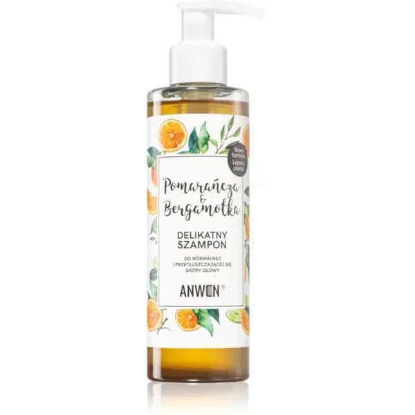 Image of Anwen Orange & Bergamot Shampoo 200ml