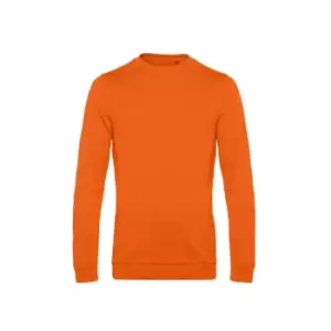 Image of B&C Mens Set In Sweatshirt (M) (Pure Orange)