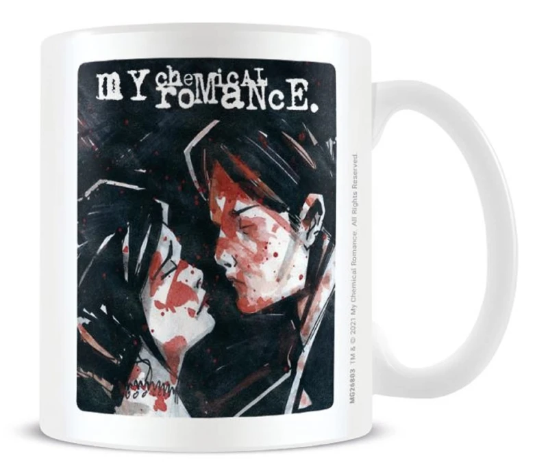 Image of My Chemical Romance My Chemical Romance Three Cheers Boxed Mug in White White One Size Unisex 5050574268035