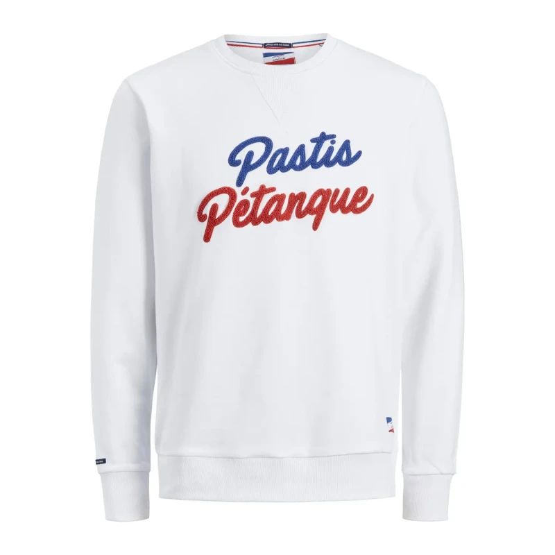 Image of jack & jones Sweatshirt Jack & Jones Jorlucien LBSS22 Blanc Male S