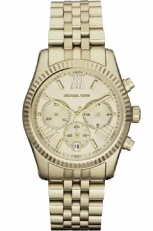 Image of Ladies Michael Kors Lexington Chronograph Watch MK5556