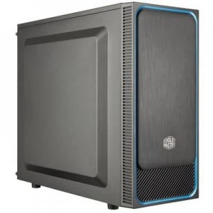 Image of Cooler Master MasterBox E500L Midi tower PC casing Black, Blue Built-in fan