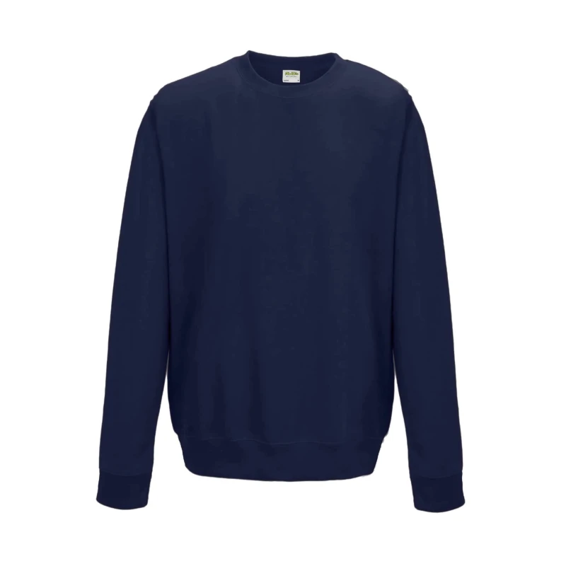Image of AWDis AWDis Men Just Hoods Crew Neck Plain Sweatshirt (280 GSM) in Navy Size: 2X-large Navy XXL Male 5063238652682