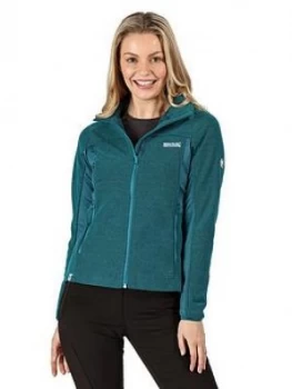 Image of Regatta Highton Full Zip Fleece - Dark Pine