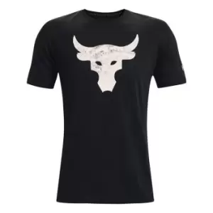 Image of Under Armour Project Rock Brahma Bull T Shirt - Black