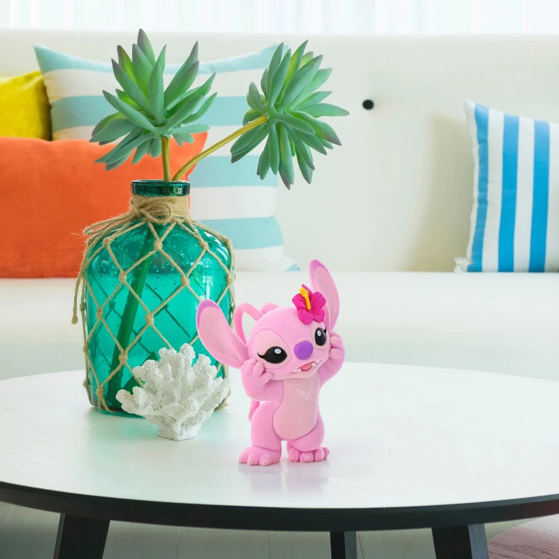 Image of Enesco Grand Jester Studios Disney Flocked Angel Collectible Figurine (9cm)