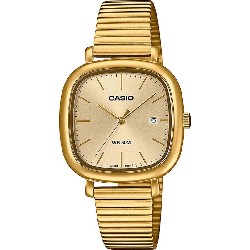 Image of Casio LTP-B166G-9AVEF Core LTP-B166 Series (30mm) Gold Dial Watch