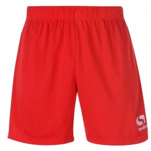 Image of Sondico Core Football Shorts Mens - Red