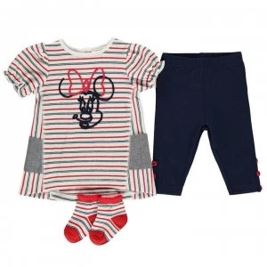 Image of Character 3 Piece Dress Set Baby Girls - Minnie Mouse