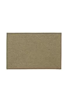 Image of JVL Eden Latte Indoor Machine Washable Doormat 40 x 60cm