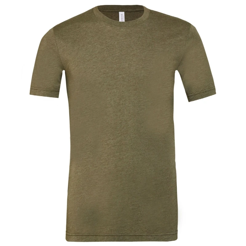 Image of Bella + Canvas Mens T-Shirt in Olive Size: XS Olive Male XS