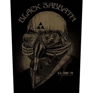 Image of Black Sabbath - US Tour 1978 Back Patch