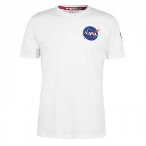 Image of Alpha Industries Tee - White 09
