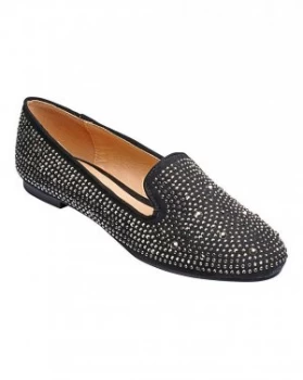 Image of London Rebel Jewelled Ballerina D Fit