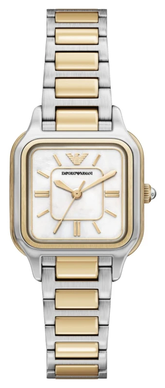 Image of Emporio Armani AR11745 Cecilia (35mm) White Mother-of-Pearl Watch