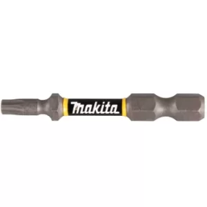 Image of Makita Impact Premier Double Torsion Torx Screwdriver Bits T20 50mm Pack of 2