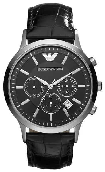 Image of Emporio Armani Watch Renato Mens - Black EA-133