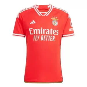 Image of adidas Benfica Home Shirt 2023 2024 Adults - Red