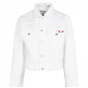 Image of Diesel Denim Jacket - White 100
