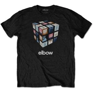 Image of Elbow - Best of Mens Medium T-Shirt - Black