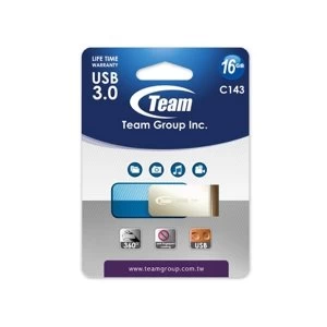 Image of Team Color Series C143 16GB USB 3.0 Blue USB Flash Drive