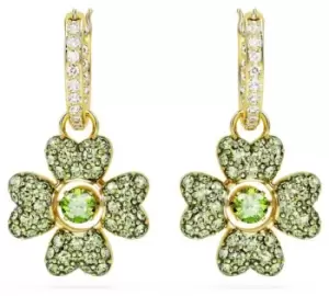 Image of Swarovski 5670664 Idyllia Drop Earrings Gold Tone Plated Jewellery