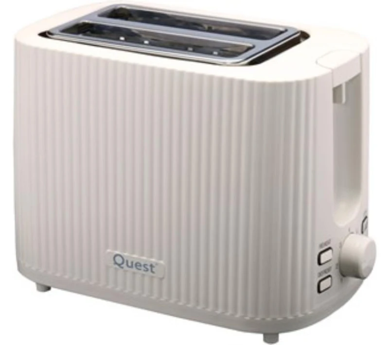 Image of QUEST 32049 2-Slice Toaster - White 5025301320492