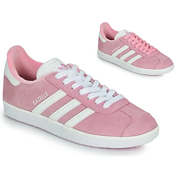 Image of adidas GAZELLE W womens Shoes Trainers in Pink