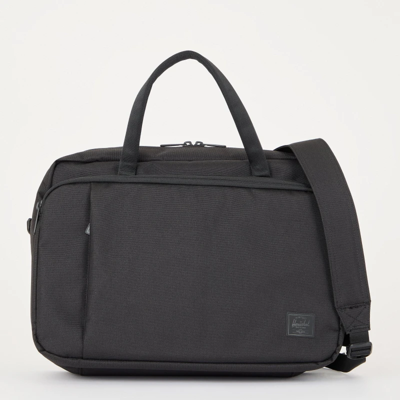Image of Herschel Supply Co Gibson Tech Padded Document Laptop Bag Black unisex One Size