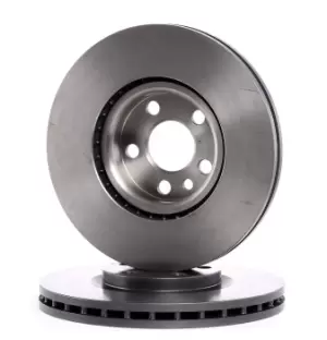 Image of PAIR PAINTED BREMBO BRAKE DISCS 09.8003.11