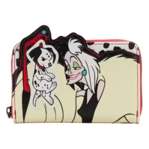 Image of Disney by Loungefly Wallet 101 Dalmatians Villains Scene Cruella