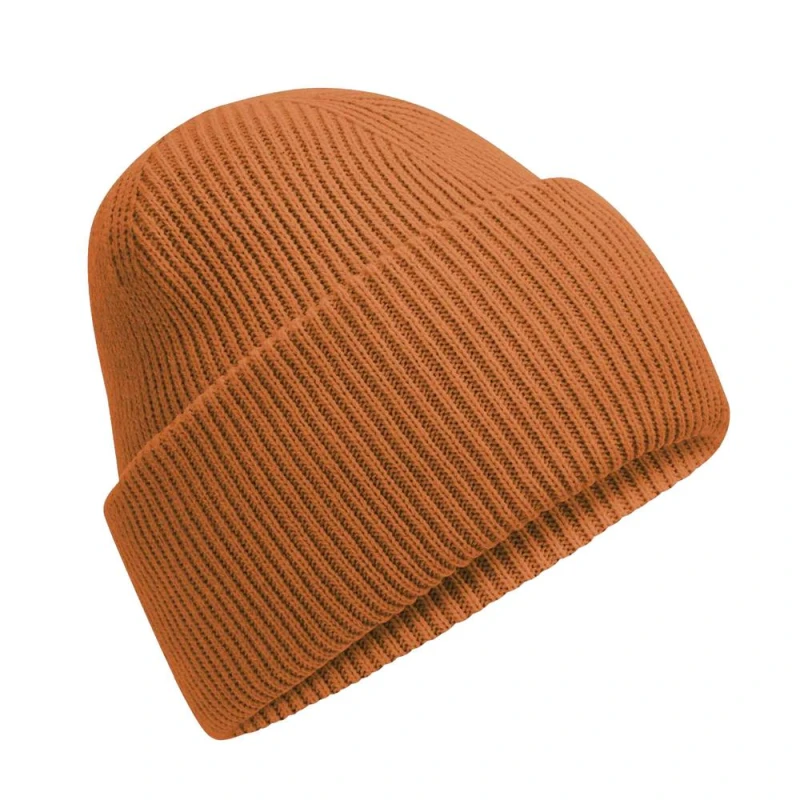 Image of Beechfield Mens Classic Deep Cuffed Beanie in Amber Amber Male One Size