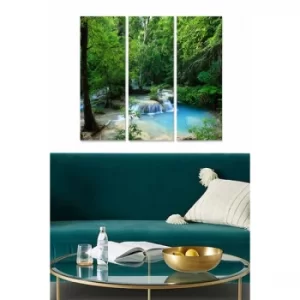 Image of MDF67518115 Multicolor Decorative MDF Painting (3 Pieces)