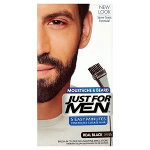 Image of Just For Him Beard Gel Real Black 60ml