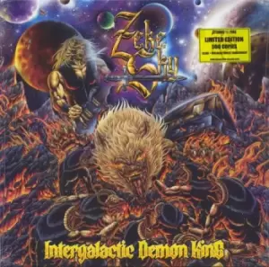 Image of Zeke Sky Intergalactic Demon King - Multi-Coloured Vinyl - Sealed 2022 German vinyl LP AFR0061V
