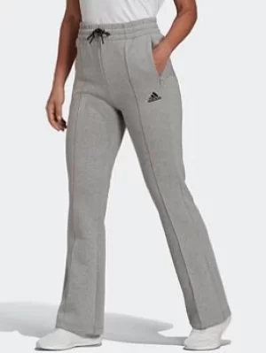 Image of adidas Sportswear Flared Leg Tracksuit Bottoms, Dark Grey, Size S, Women