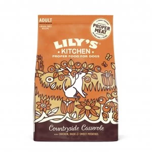 Image of Lilys Kitchen Dry Dog Food Chicken and Duck 7kg