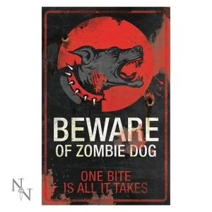 Image of Zombie Dog Sign