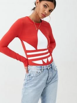 Image of Adidas Originals Large Logo Body - Red